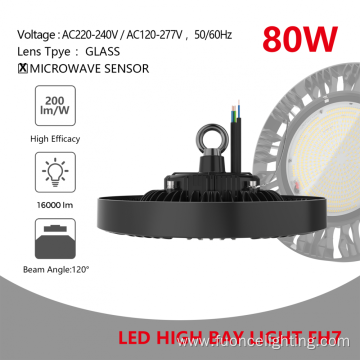 80W HighBay Lighting with 5 years warranty